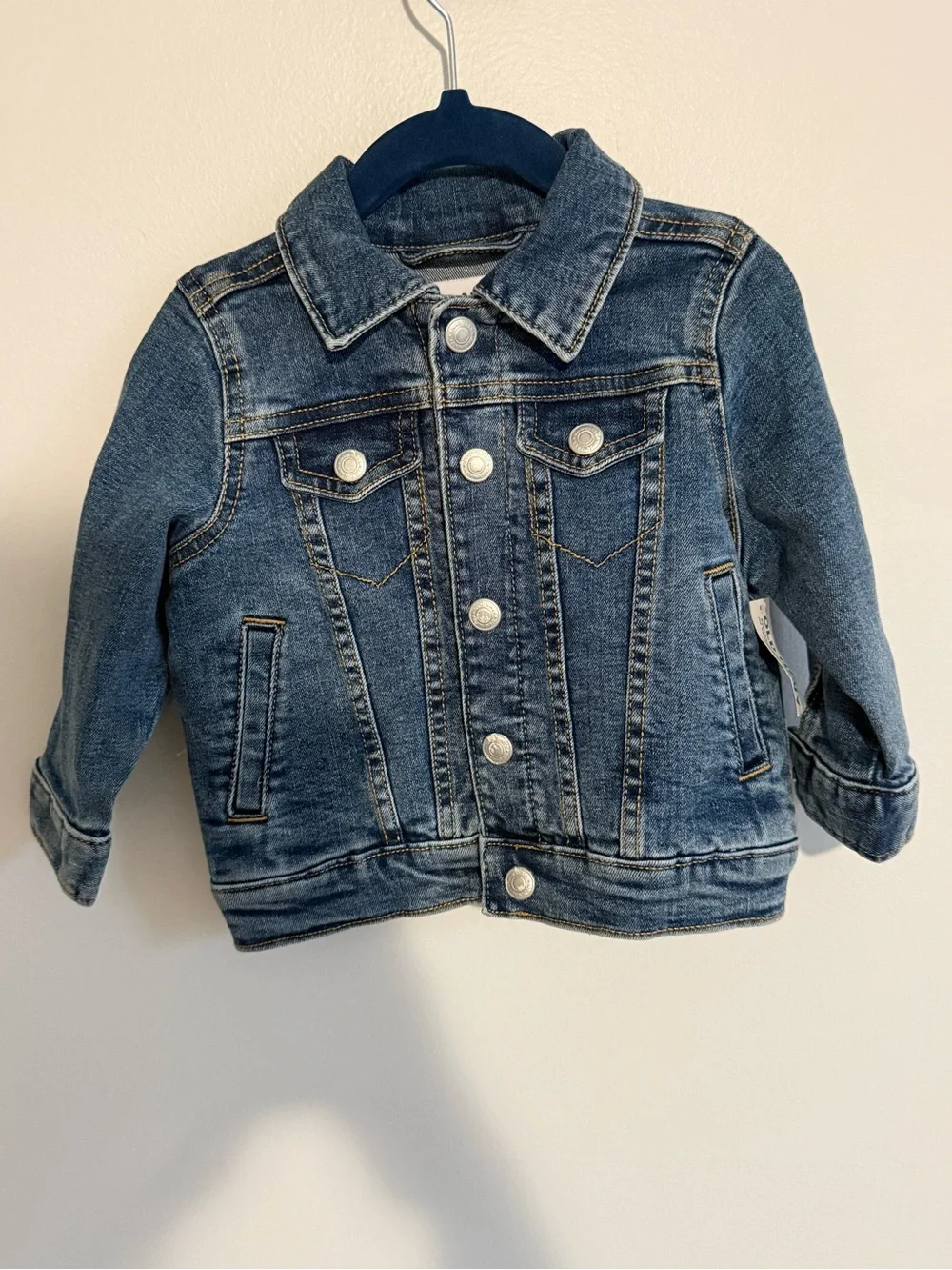 Old Navy Toddler Blue Denim Jacket NWT